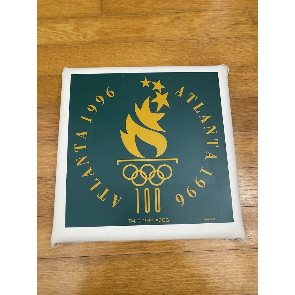 Atlanta 1996 Olympics Seat Cushion For Bleachers Original‎ See Pictures Vintage